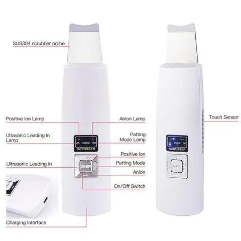 Ultrasonic Skin Scrubber | Blackhead Removal Tool | Sandy's Boutique