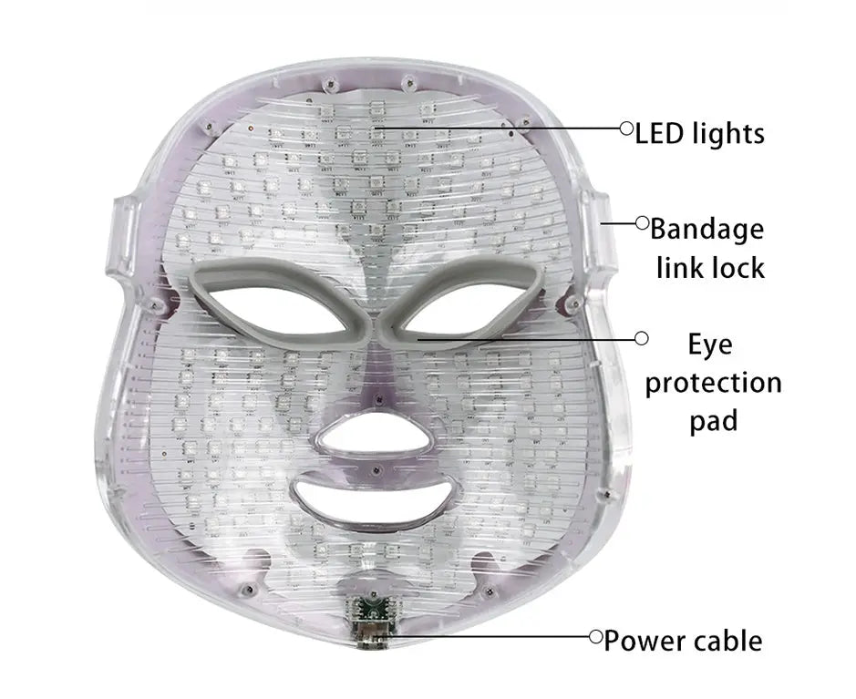 LED Facial Mask | Red Light Therapy Mask | Sandy's Boutique