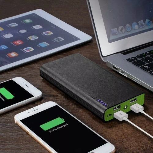 9000000mAh Powerbank Externer Batterie Ladegerat ZusatzAkku 4 USB Fur Alle Handy