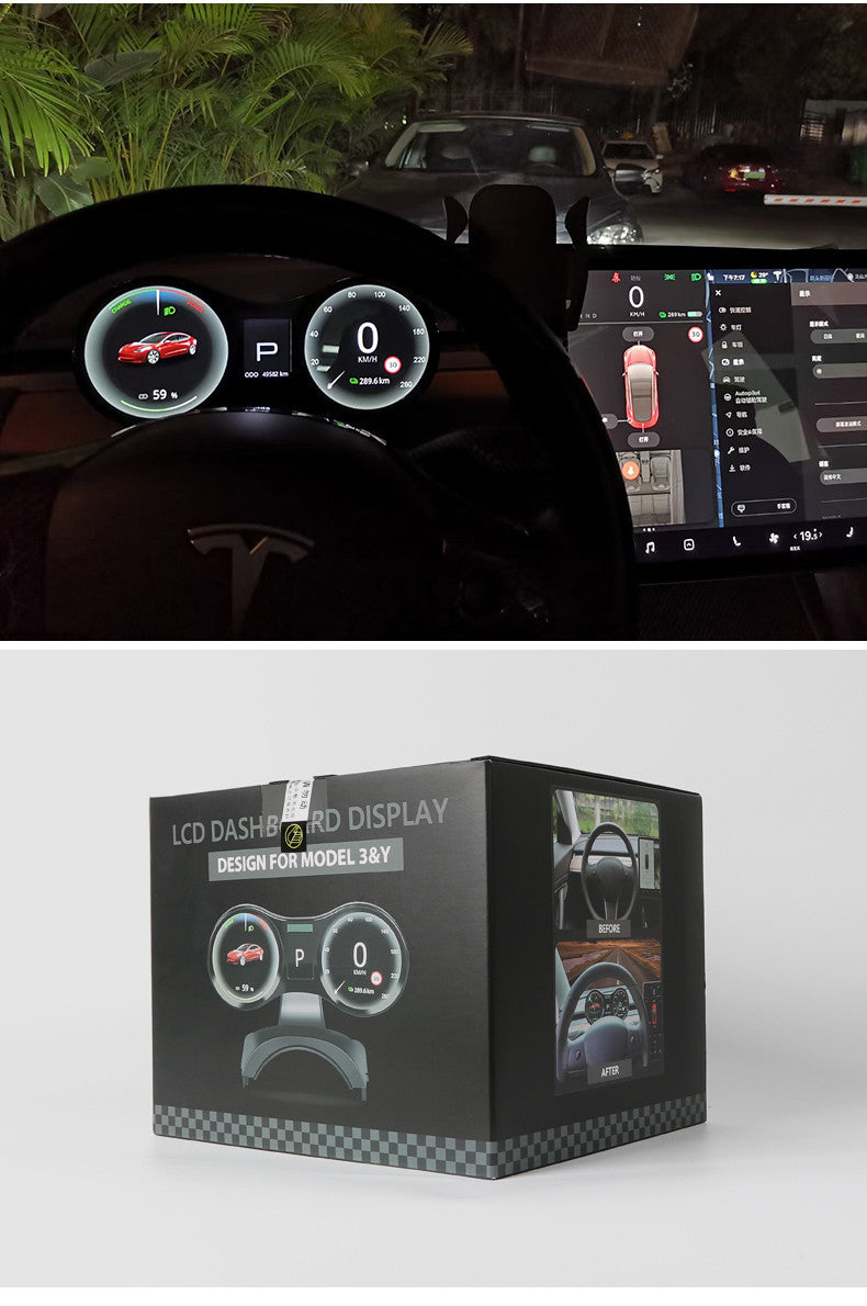 Dashboard Modified Hud Head-up LCD Display Accessories Model