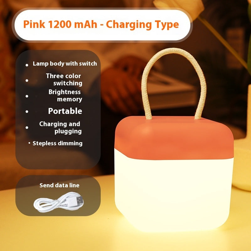 LED Hanger Solid Color Portable Rechargeable Light